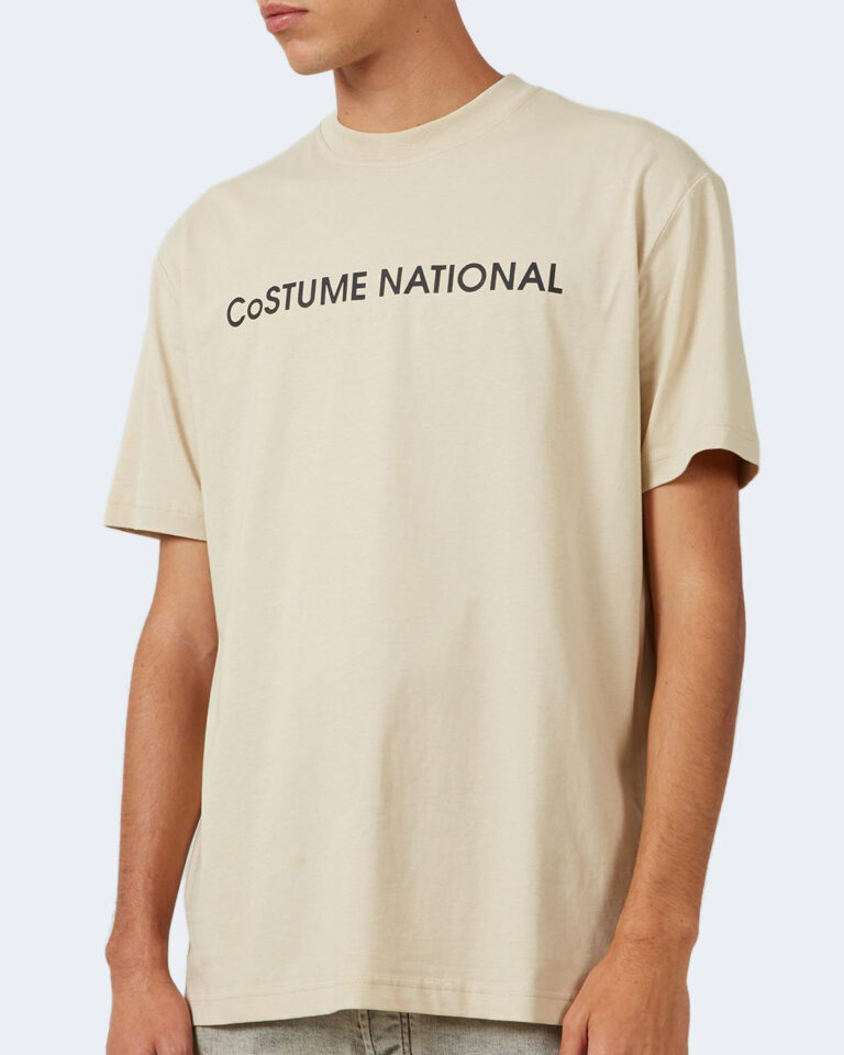 T-shirt COSTUME NATIONAL LOOSE FIT Beige - Foto 1