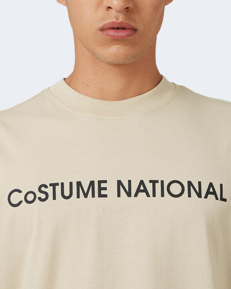 T-shirt COSTUME NATIONAL LOOSE FIT Beige - Foto 3