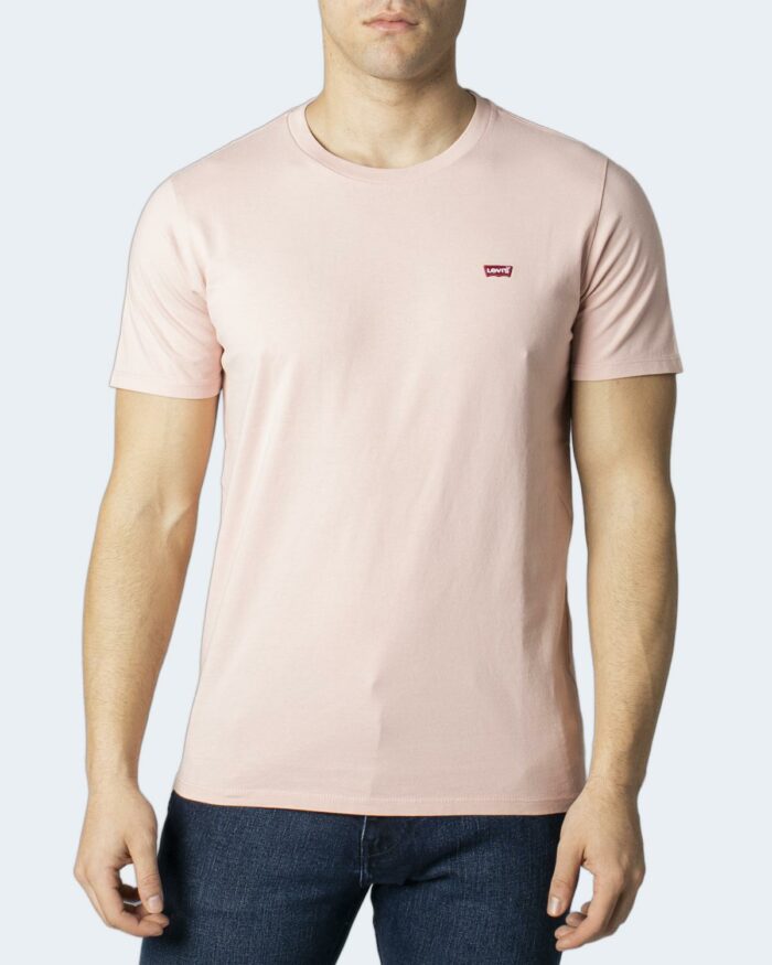 T-shirt Levi’s® SS ORIGINAL HM TEE SILVER PINK Rosa Cipria – 80514