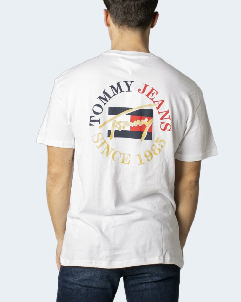T-shirt Tommy Hilfiger Jeans TJM SS VINTAGE CIRCULAR TEE Bianco - Foto 2