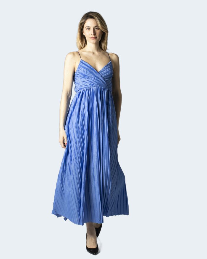Vestito lungo Only ELEMA S/L MAXI WRAP DRESS LINING JRS Blu marine – 42009