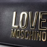 Borsa Love Moschino LOGO ORO Nero - Foto 2