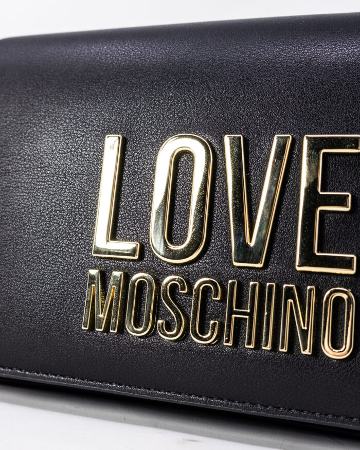 Borsa Love Moschino LOGO ORO Nero – 88410