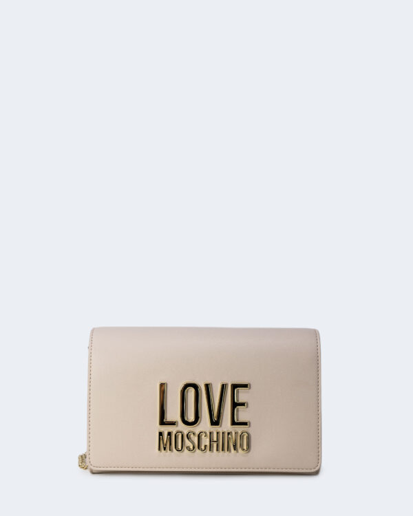 Borsa Love Moschino LOGO ORO Panna - Foto 1
