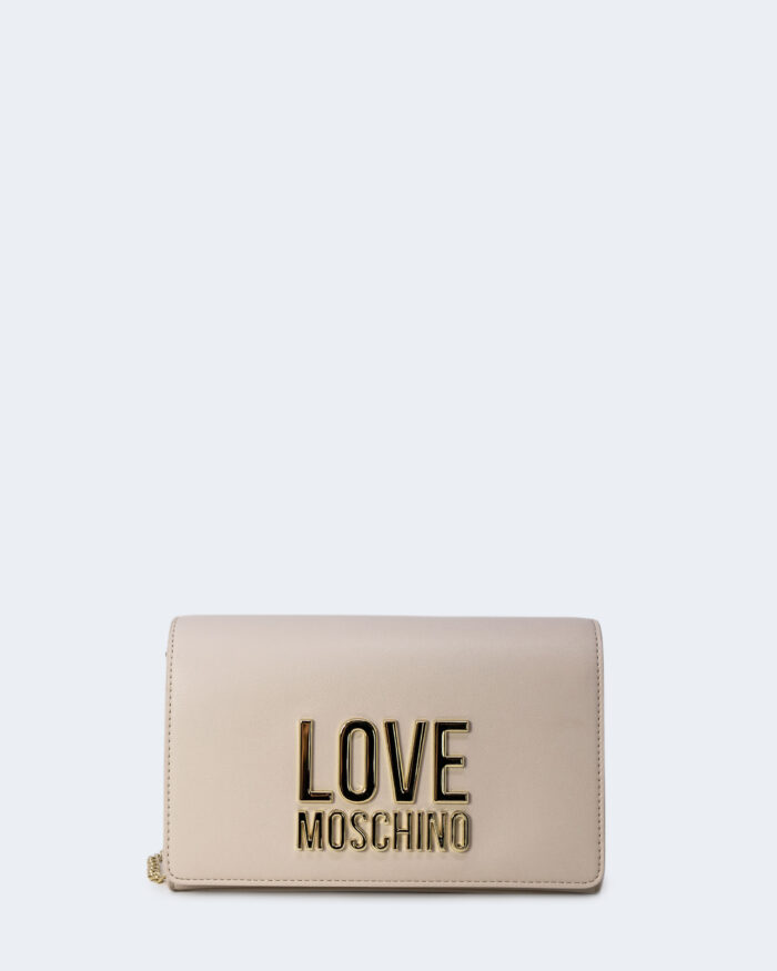 Borsa Love Moschino LOGO ORO Panna – 88410