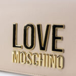 Borsa Love Moschino LOGO ORO Panna - Foto 3