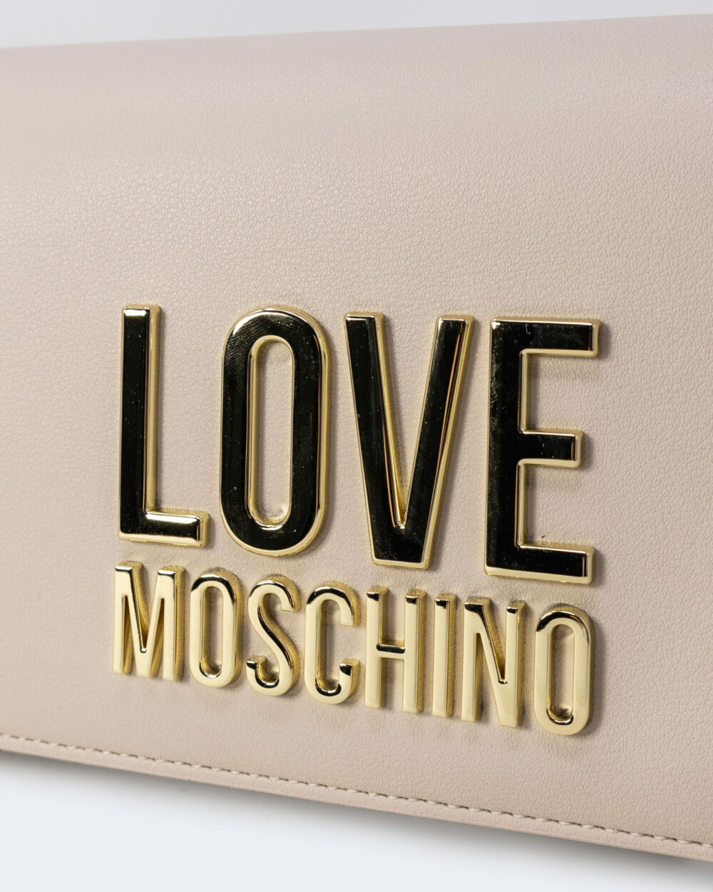 Borsa Love Moschino LOGO ORO Panna - Foto 3