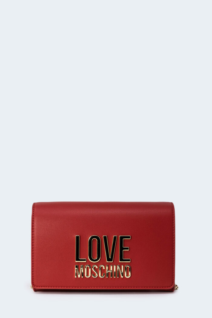 Borsa Love Moschino LOGO ORO Rosso – 88410