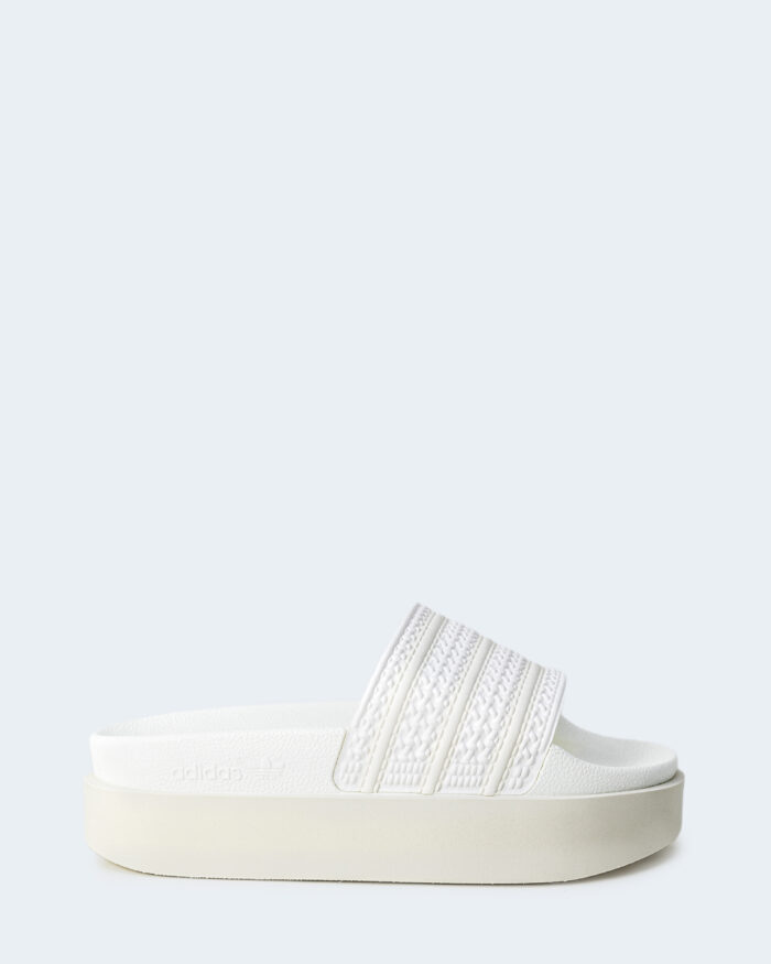Ciabatte con fascia Adidas Originals ADILETTE BONEGA W Bianco – 89512