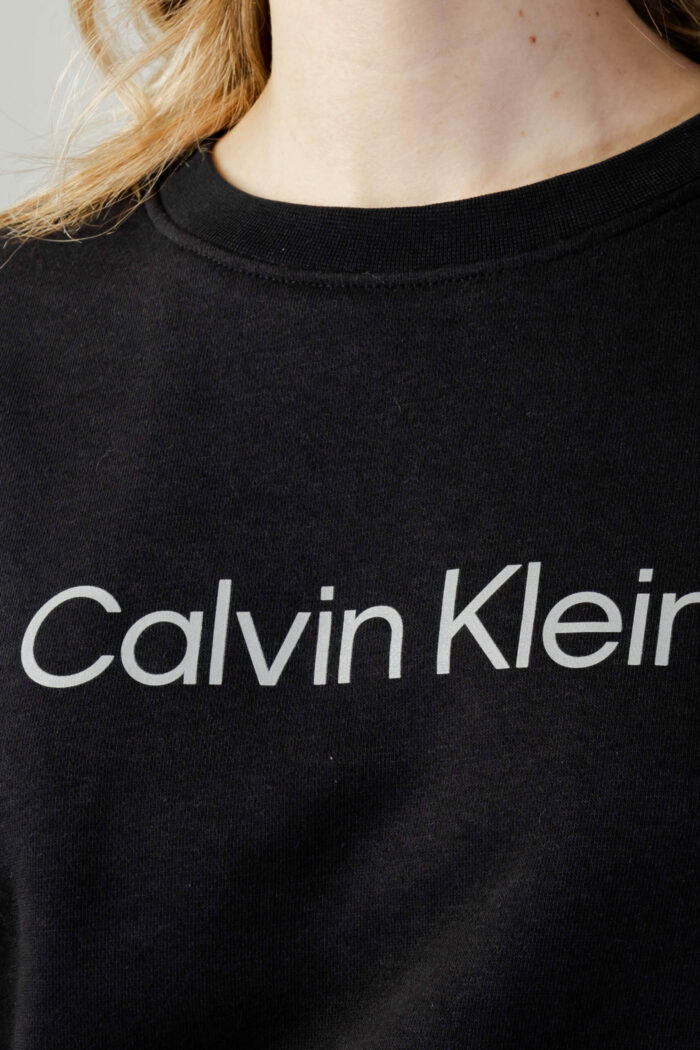 Felpa senza cappuccio Calvin Klein Performance PW – Pullover Nero – 80949