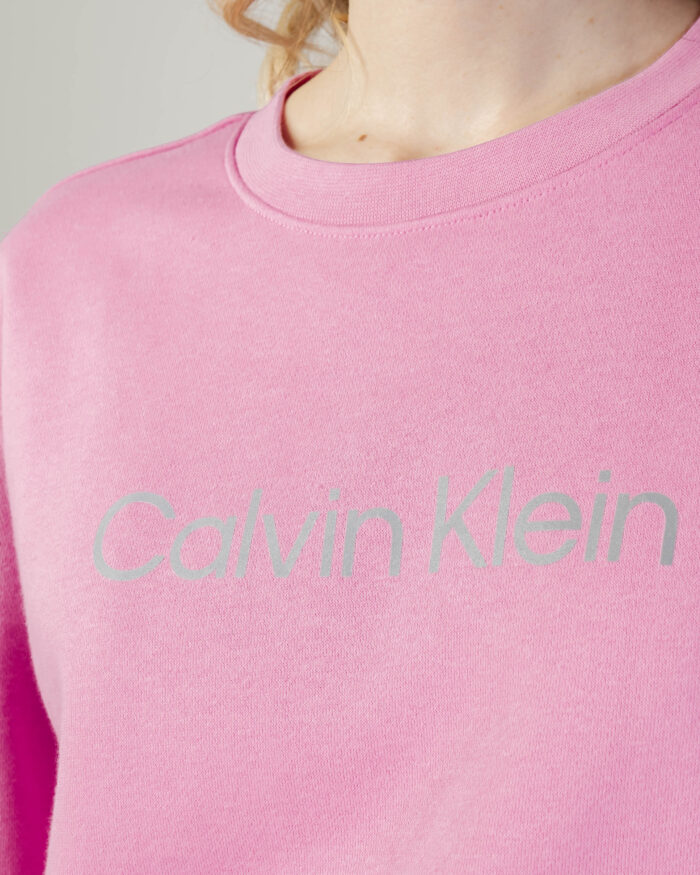 Felpa senza cappuccio Calvin Klein Performance PW – Pullover Rosa – 80949