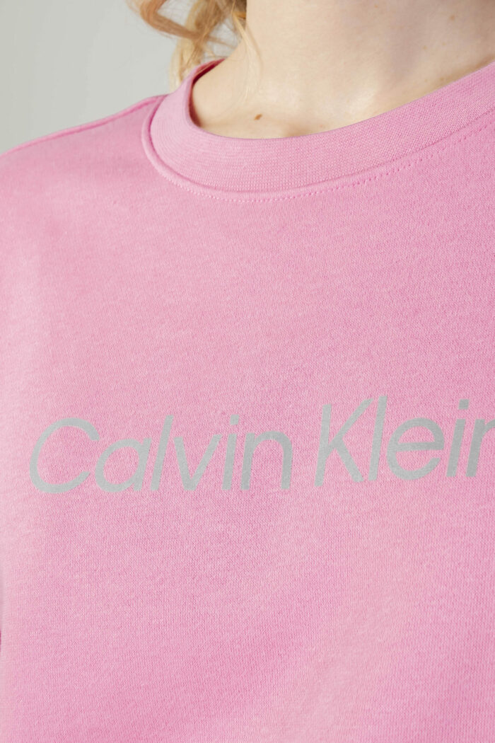 Felpa senza cappuccio Calvin Klein Performance PW – Pullover Rosa – 80949