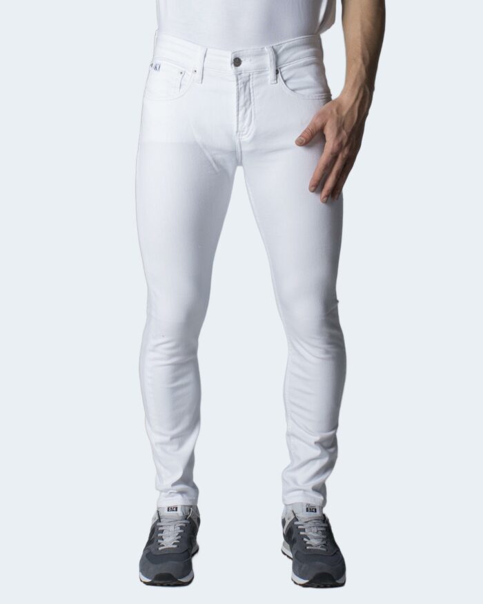 Jeans slim Calvin Klein SKINNY Bianco – 81129
