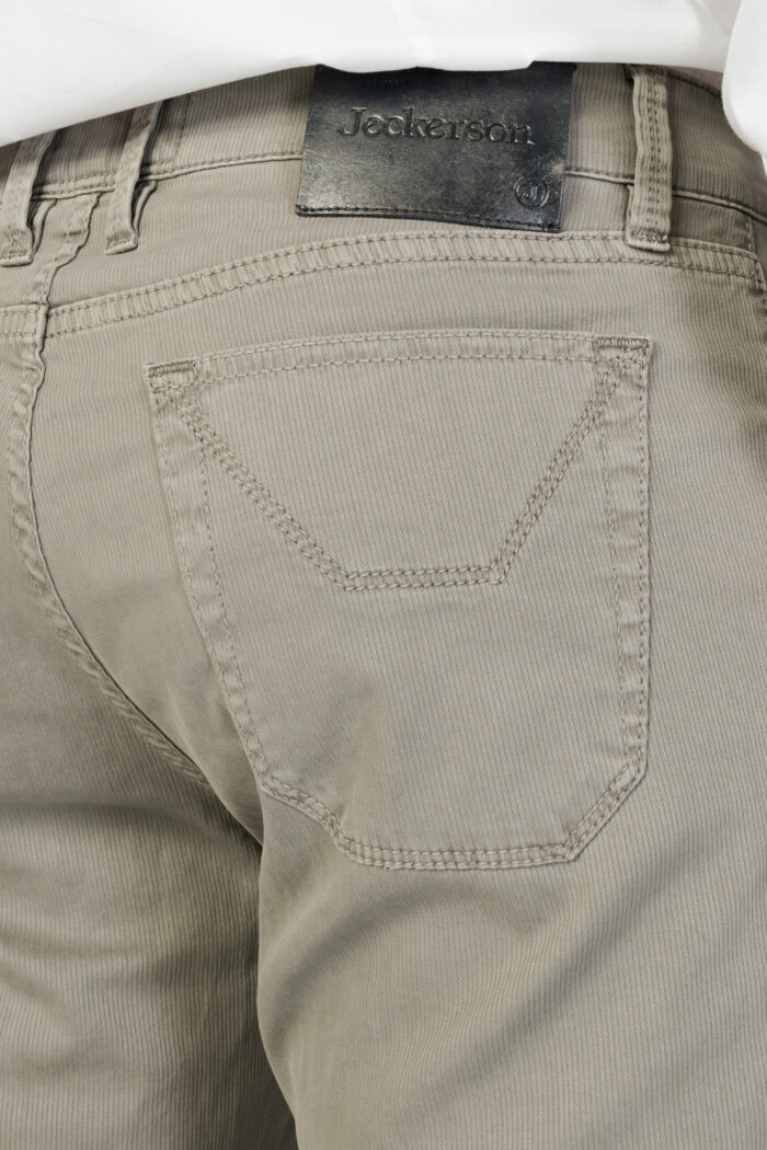 Pantaloni slim Jeckerson 5 PKTS PATCH SLIM Grigio – 89495