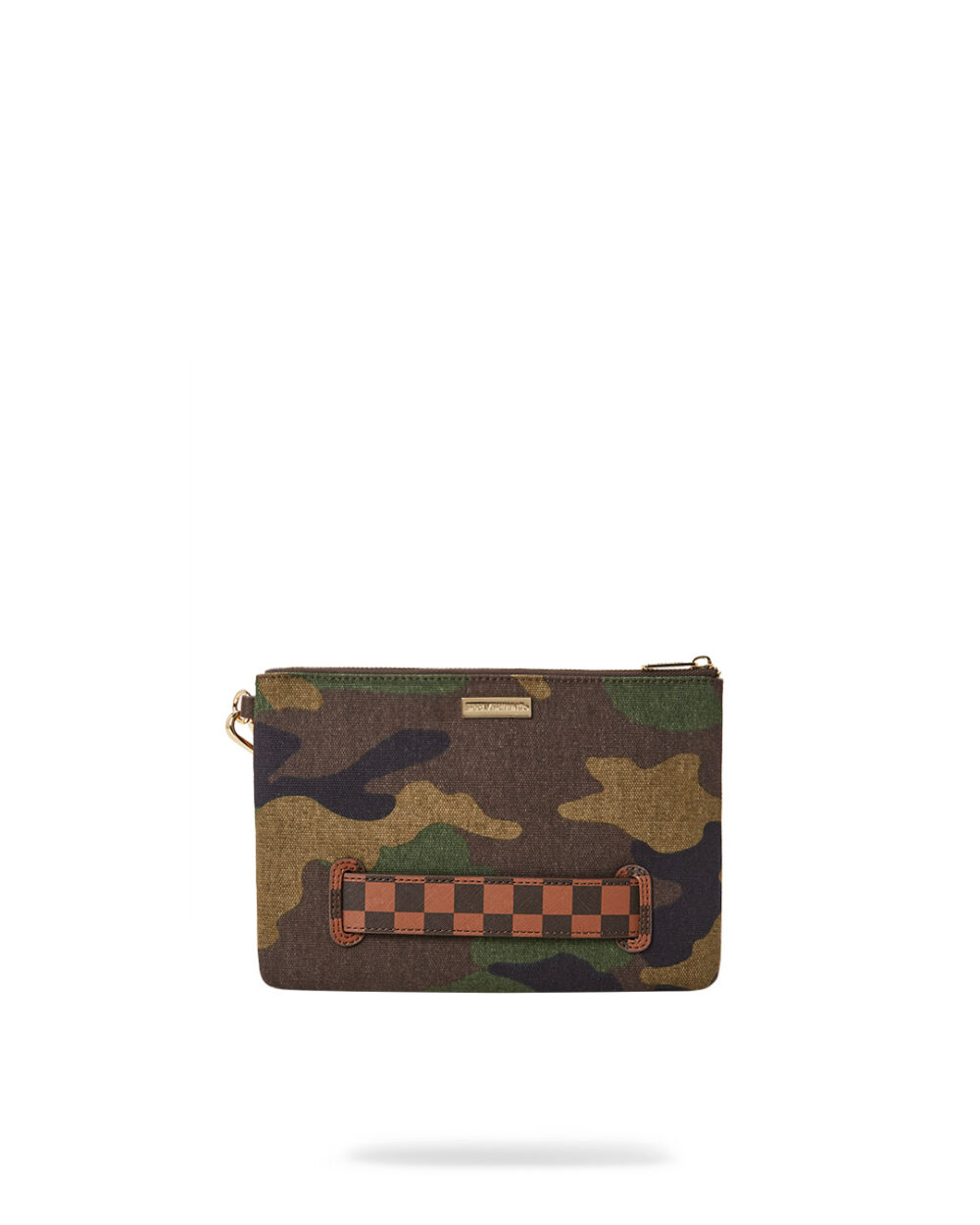 Pochette Sprayground SHARK SHAPE CHECK POCHETTE Verde - Foto 4