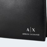 Portafoglio con portamonete Armani Exchange TRIFOLD W/CREDIT CARD-COIN PCK Nero - Foto 5