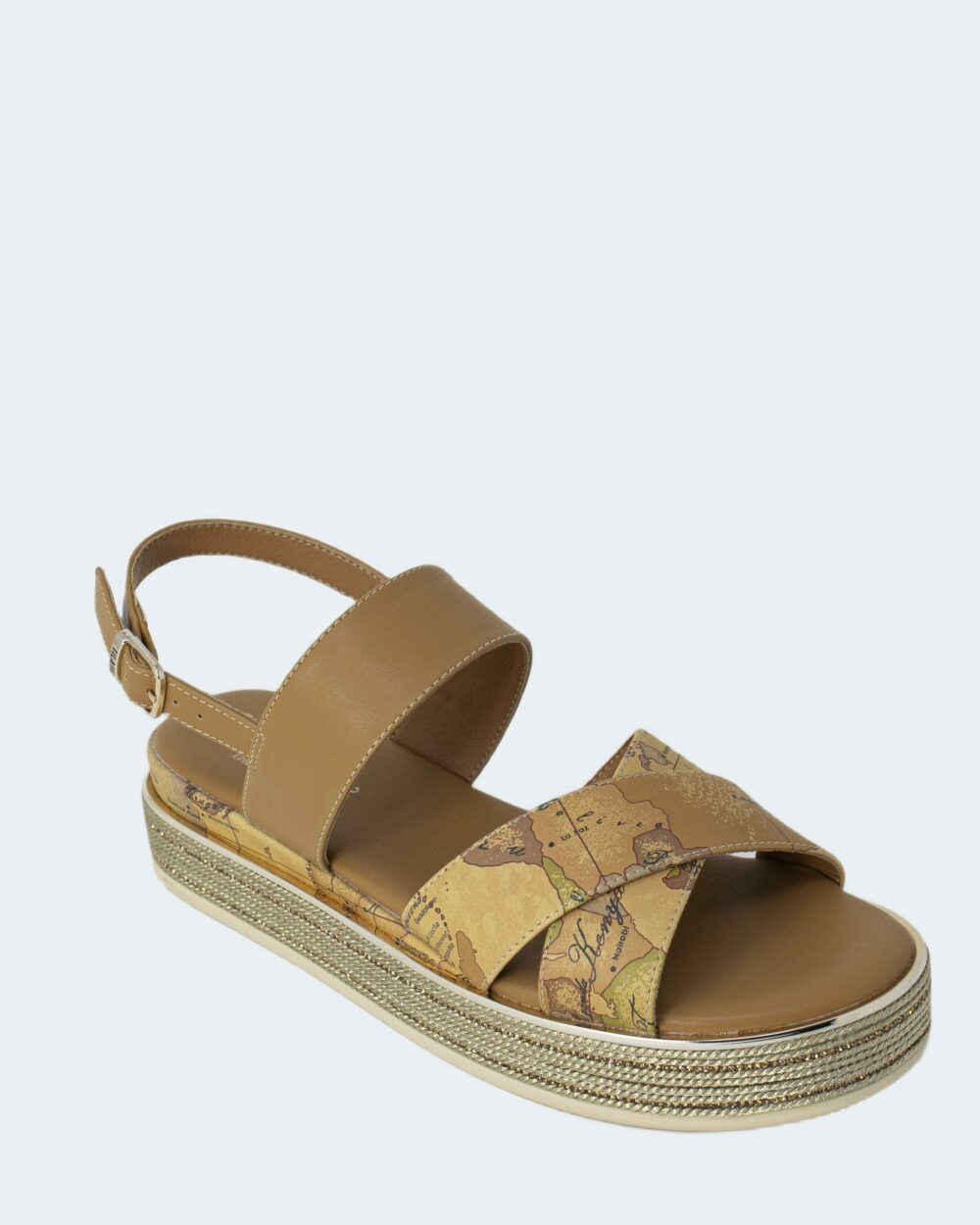 Scarpe basse Alviero Martini Prima Classe PARA IN CORDA Beige - Foto 3