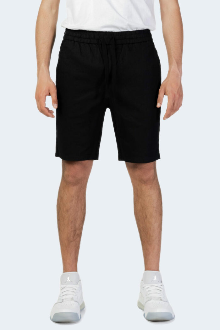 Shorts Only & Sons ONSLINUS SHORTS LINEN MIX GW 1824 NOOS Nero – 80793