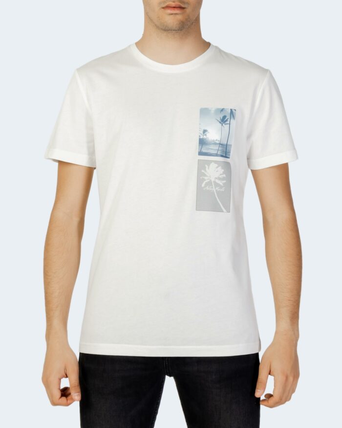 T-shirt Antony Morato STAMPA PALMA SLIM FIT Crema – 82769