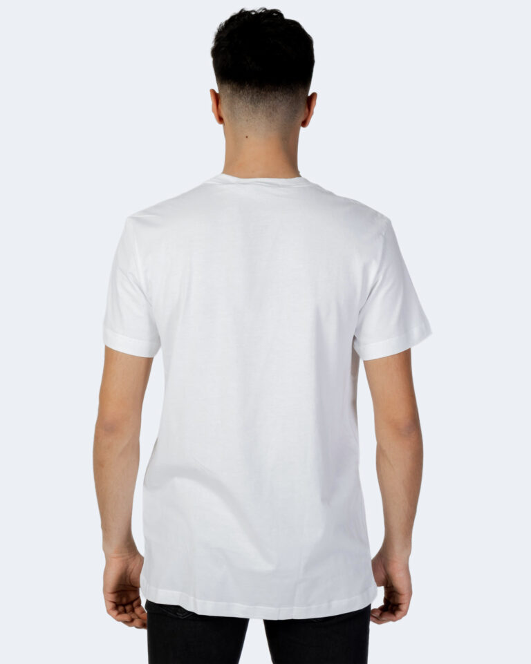 T-shirt Calvin Klein Jeans MIXED INSTITUTIONAL Bianco - Foto 4