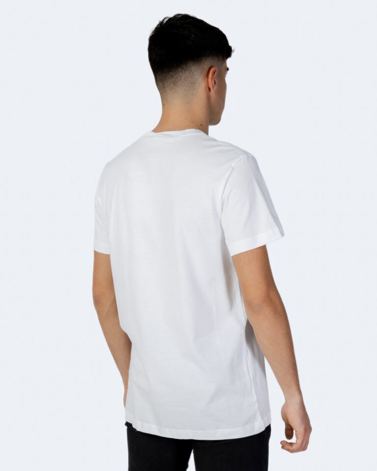 T-shirt Calvin Klein Jeans MIXED INSTITUTIONAL Bianco - Foto 5