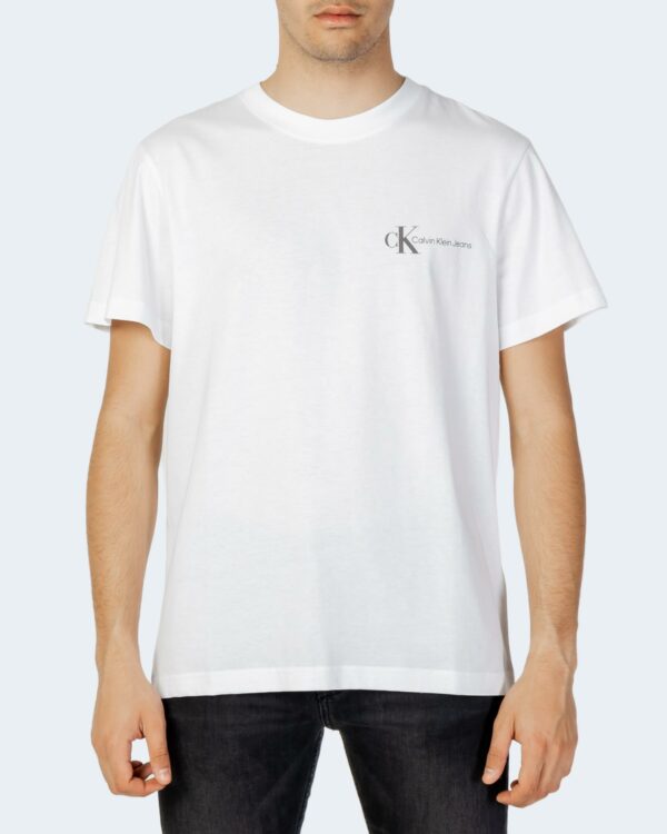 T-shirt Calvin Klein Jeans URBAN CK BACK GRAPHI Bianco - Foto 1