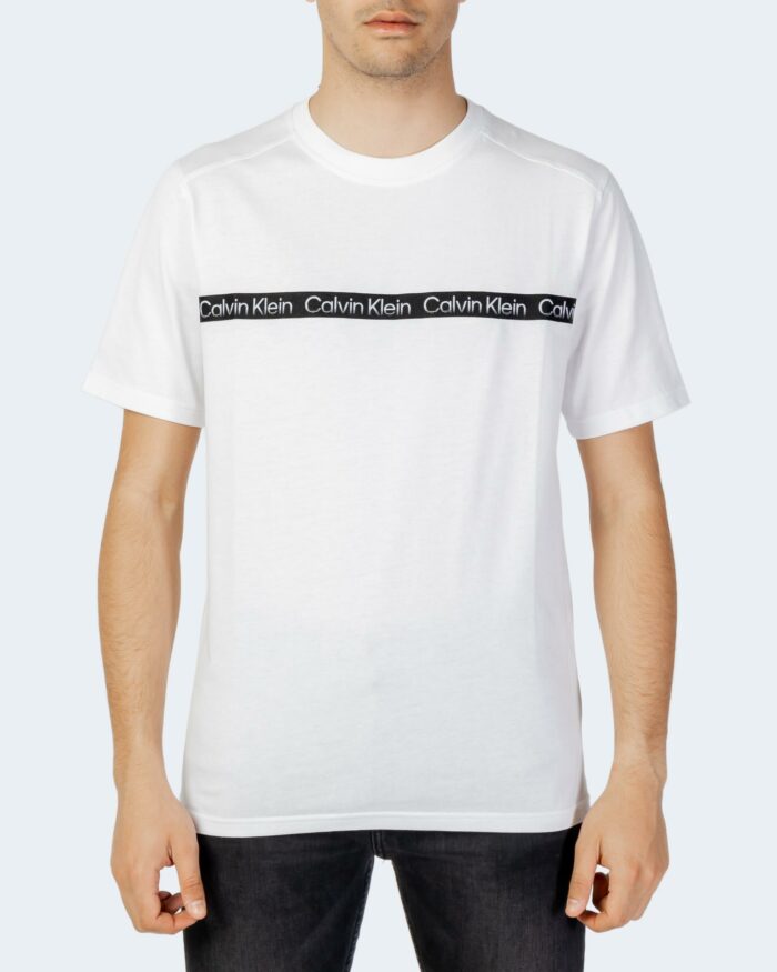T-shirt Calvin Klein Performance PW – S/S T-Shirt 00GMS2K115 Bianco – 80941