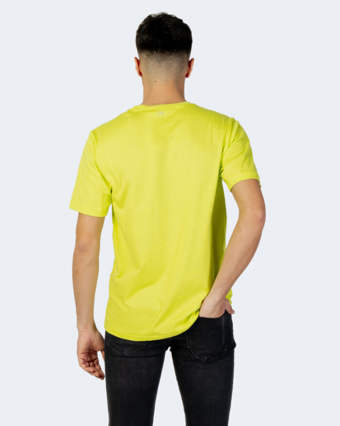 T-shirt Calvin Klein Performance PW – S/S T-Shirt 00GMS2K107 Giallo fluo – 80940