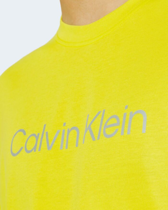T-shirt Calvin Klein Performance PW – S/S T-Shirt Giallo fluo – 80940