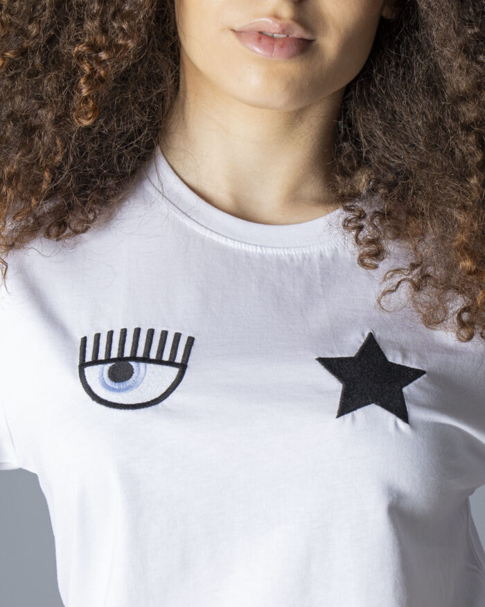 T-shirt Chiara Ferragni 610 EYE STAR Bianco – 82742