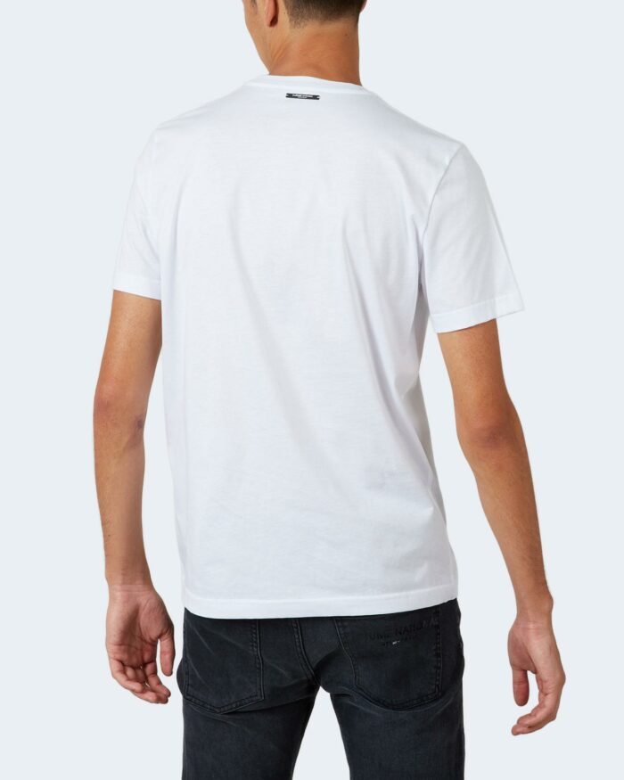 T-shirt Costume National STAMPA LOGO PICCOLO LATO CUORE Bianco – 88552