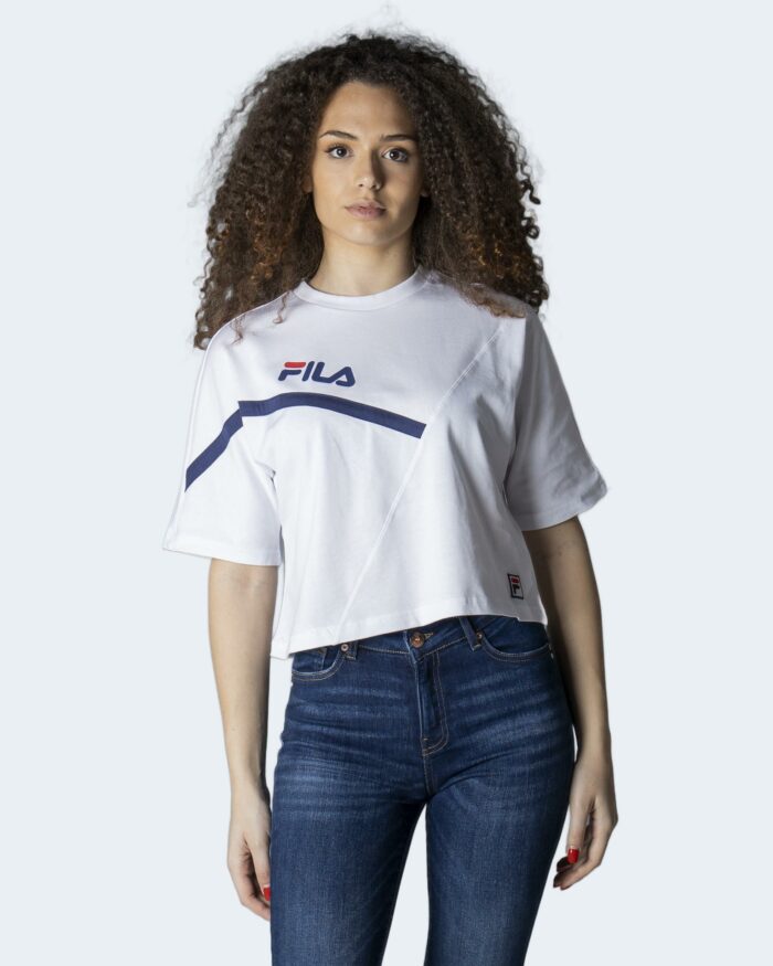 T-shirt Fila ZUG CROPPED WIDE TEE Bianco – 88534