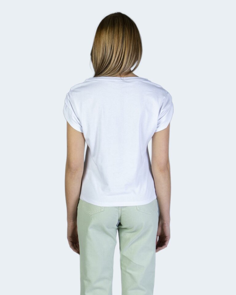 T-shirt Gaudì Jeans ARRICCIATA Bianco - Foto 3
