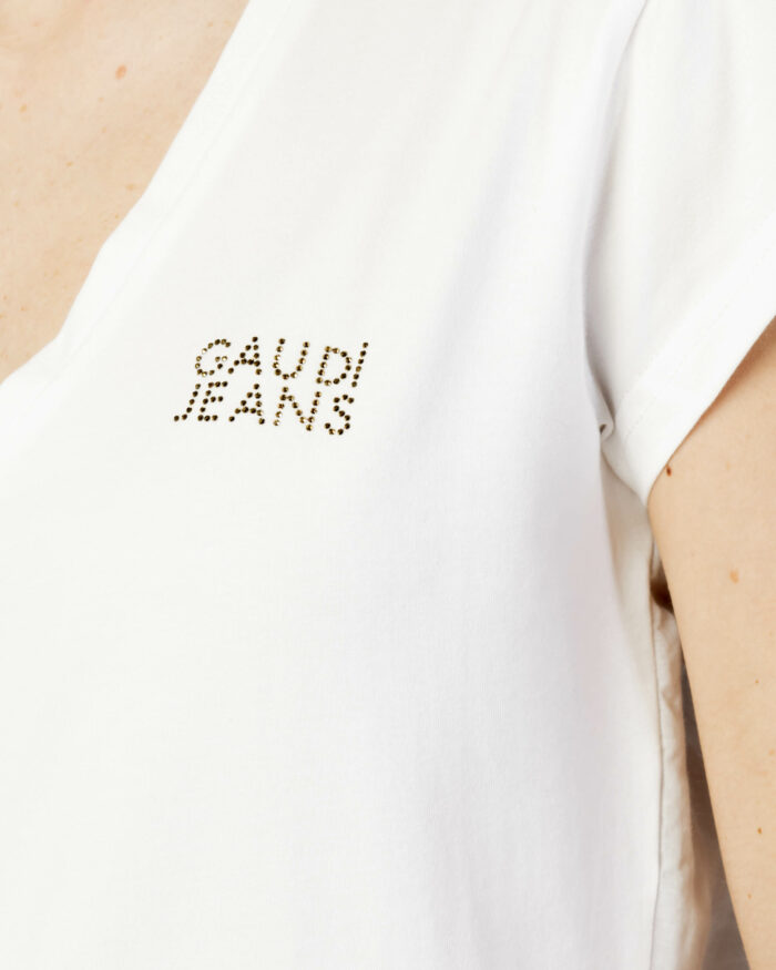T-shirt Gaudì Jeans MALETTA Bianco – 89015