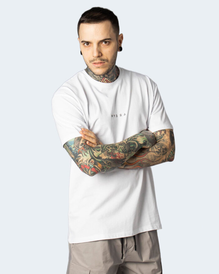 T-shirt Hydra Clothing LOGO PICCOLO CENTRALE Bianco – 86733