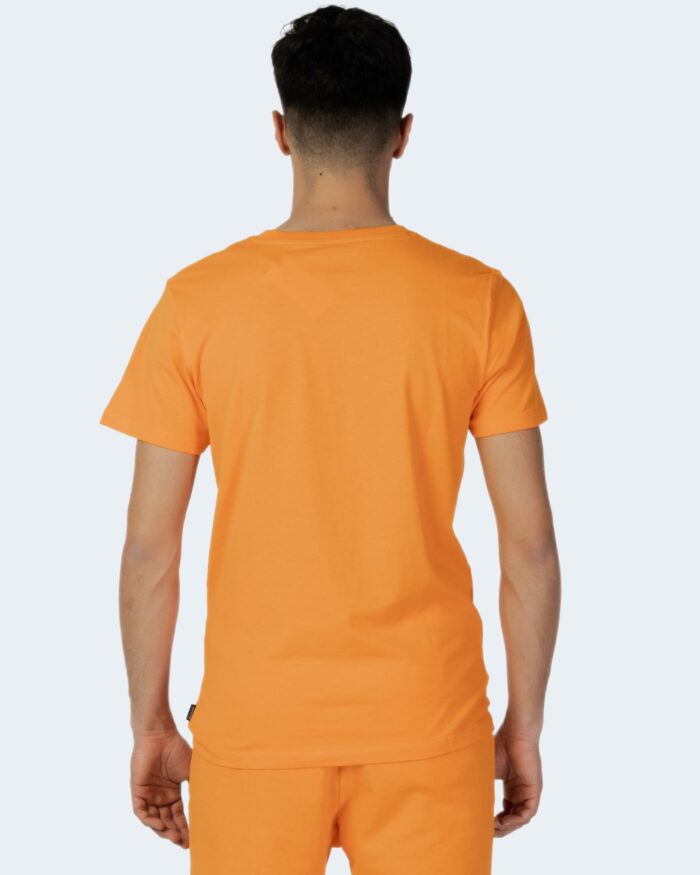 T-shirt Jack Jones JJFONT TEE Arancione - Foto 4