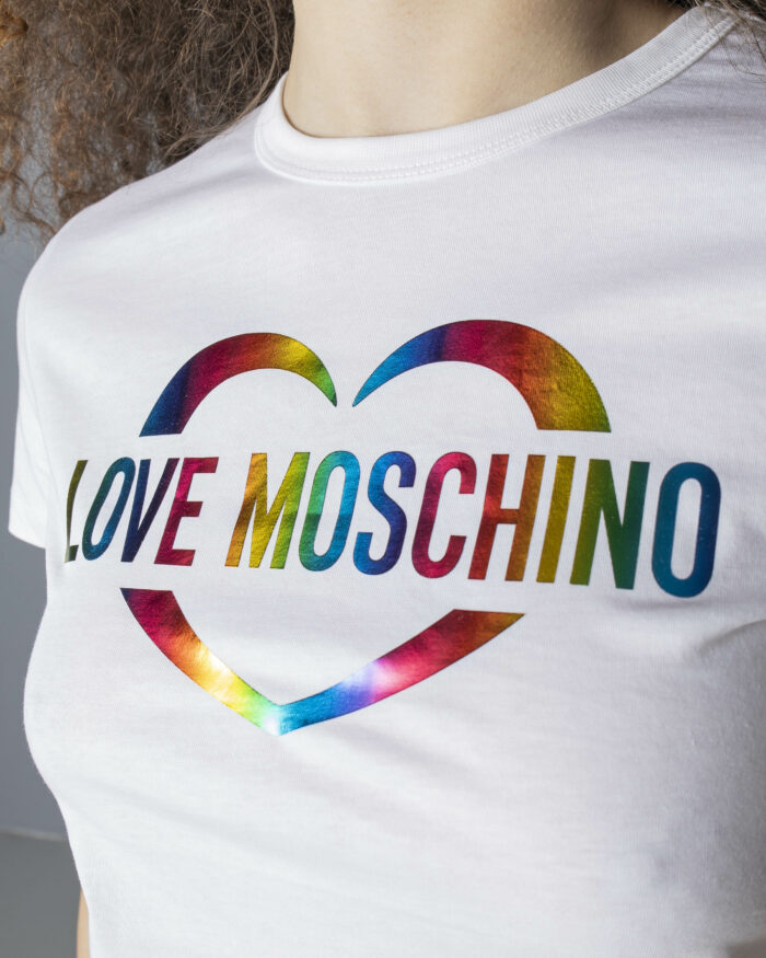 T-shirt Love Moschino MAGLIETTA Bianco – 82505