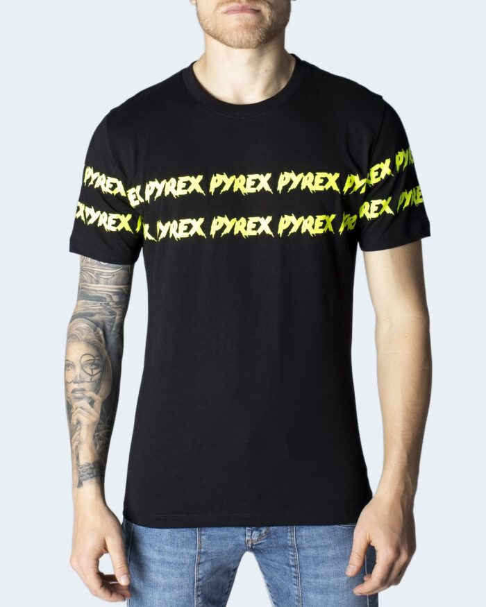 T-shirt Pyrex STAMPA LOGO Nero – 82584