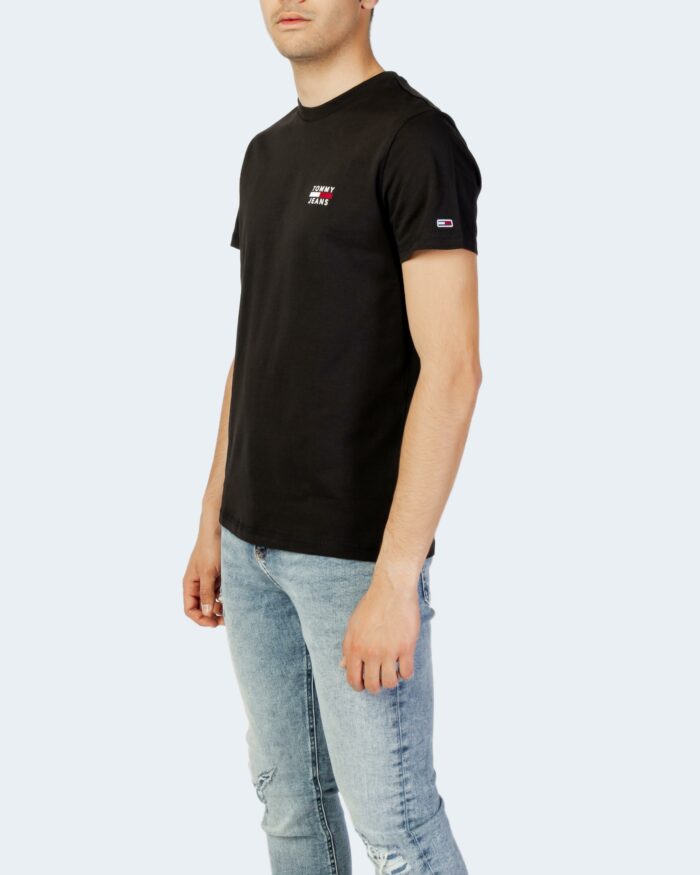 T-shirt Tommy Hilfiger CHEST LOGO Nero – 64861