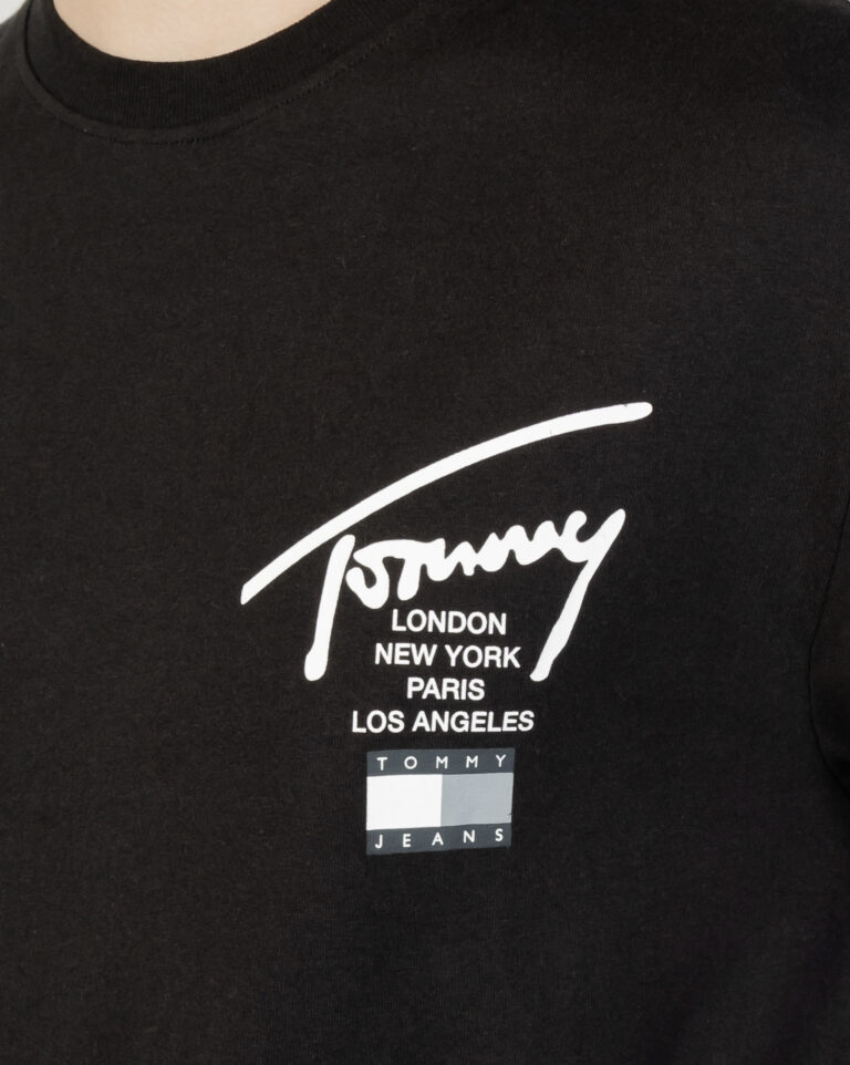 T-shirt Tommy Hilfiger Jeans TJM MODERN ESSENTIAL Nero - Foto 2