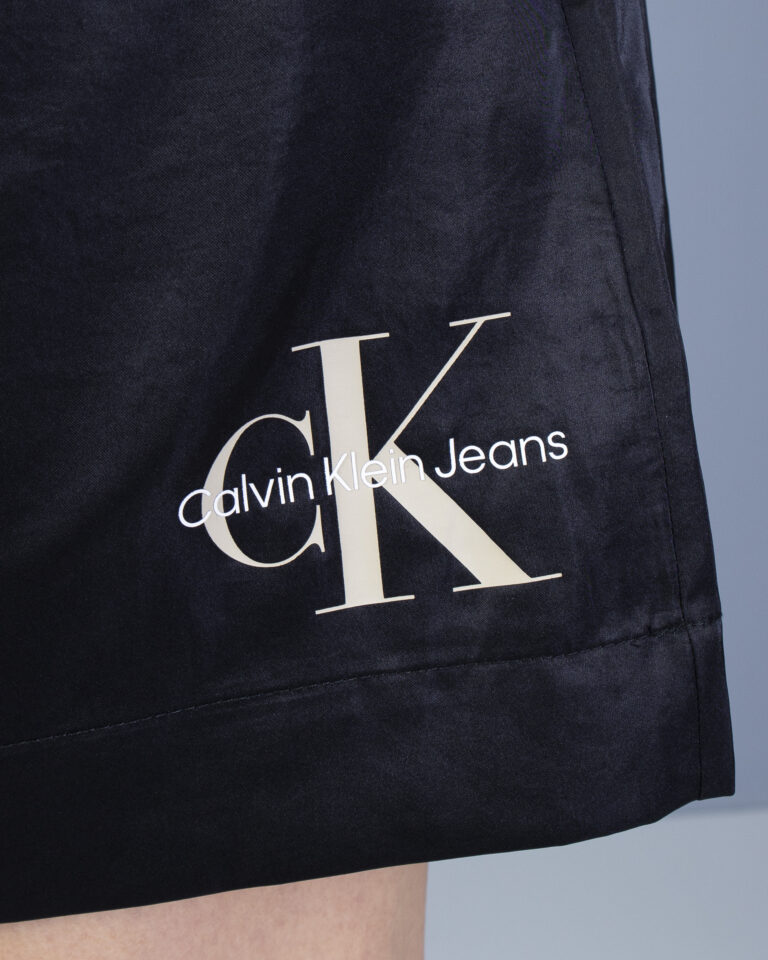 Vestito corto Calvin Klein Jeans MONOGRAM CAMI DRESS Nero - Foto 2