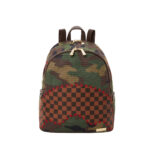 Zaino Sprayground SHARK SHAPE CHECK SAVAGE Verde - Foto 1