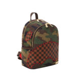 Zaino Sprayground SHARK SHAPE CHECK SAVAGE Verde - Foto 3