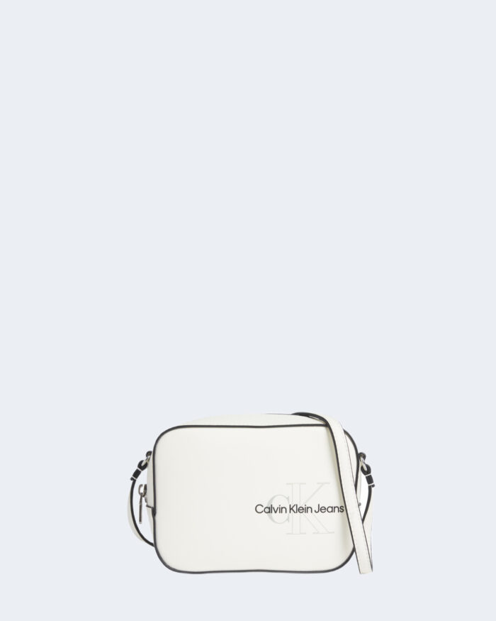 Borsa Calvin Klein SCULPTED CAMERA BAG TWO TONE Panna – 88299