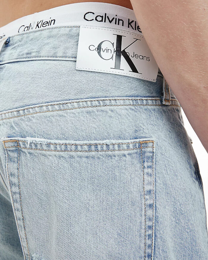 Jeans Calvin Klein 90S STRAIGHT CROP Denim chiaro – 92028