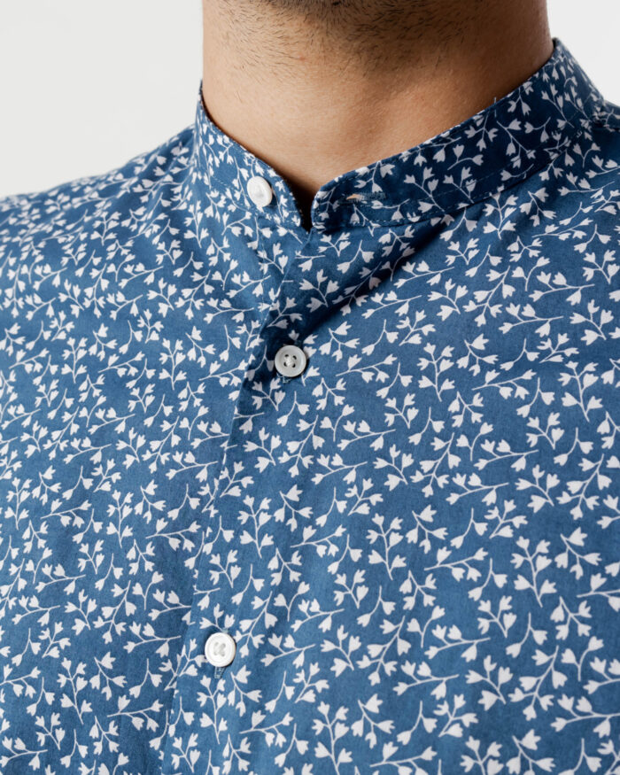 Camicia manica lunga Antony Morato SEOUL SLIM FIT Blu – 90411