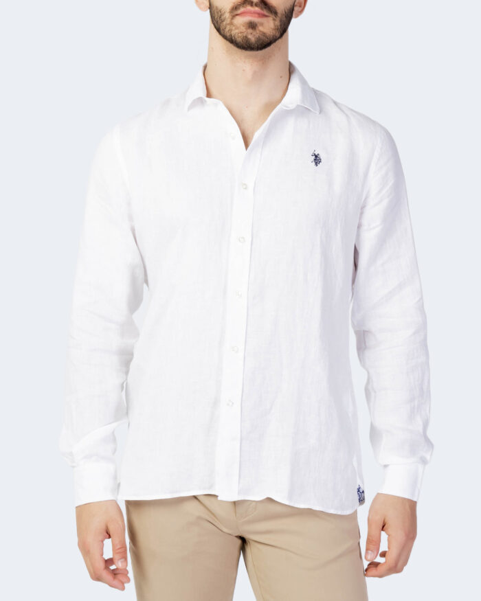 Camicia manica lunga U.s. Polo Assn. CALE Bianco – 88542