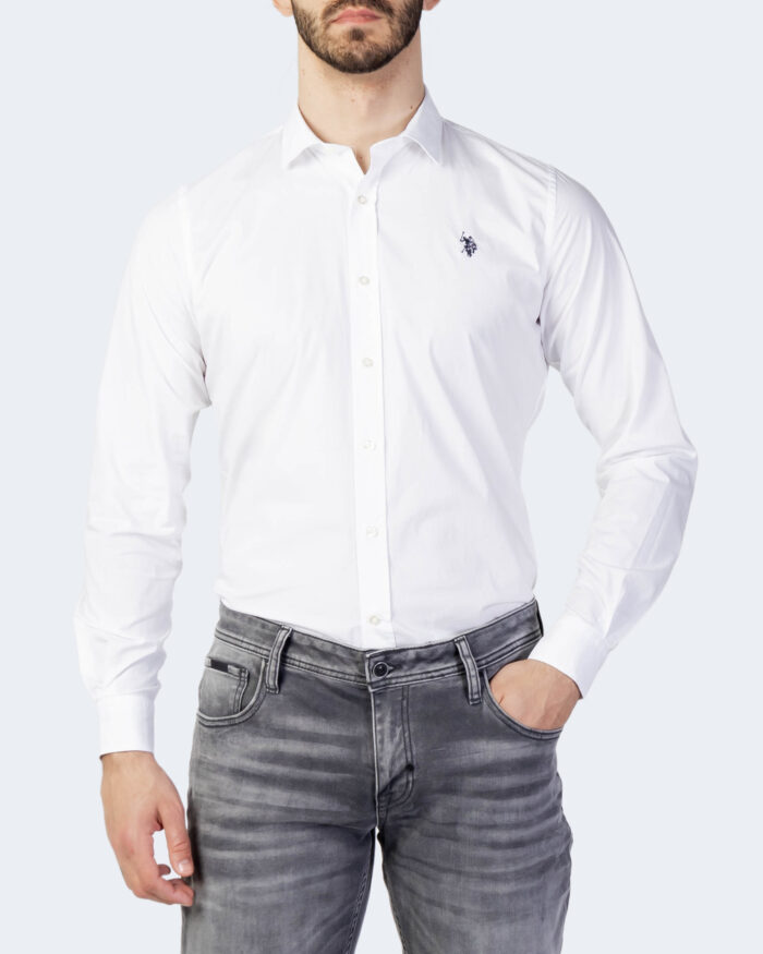 Camicia manica lunga U.s. Polo Assn. ZAM Bianco – 88540