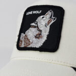 Cappello con visiera GOORIN BROS LONE WOLF Bianco - Foto 3