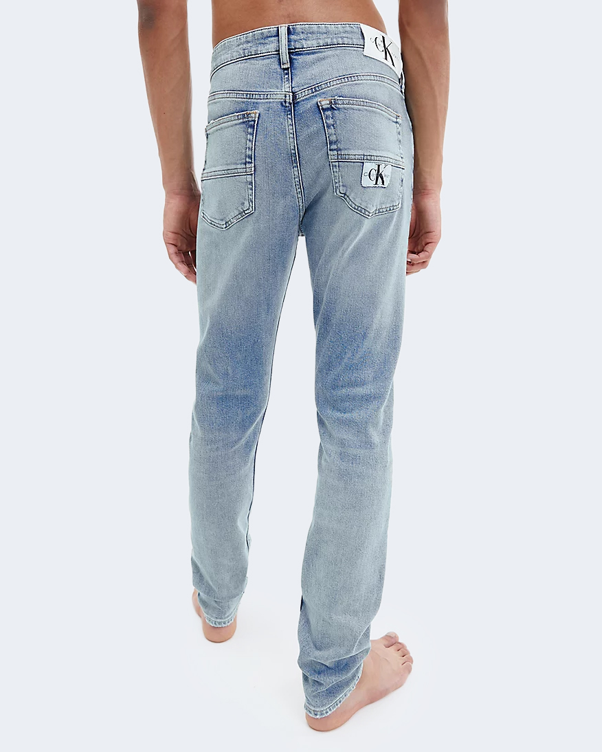Jeans slim Calvin Klein Jeans SLIM TAPER Denim chiaro - Foto 5